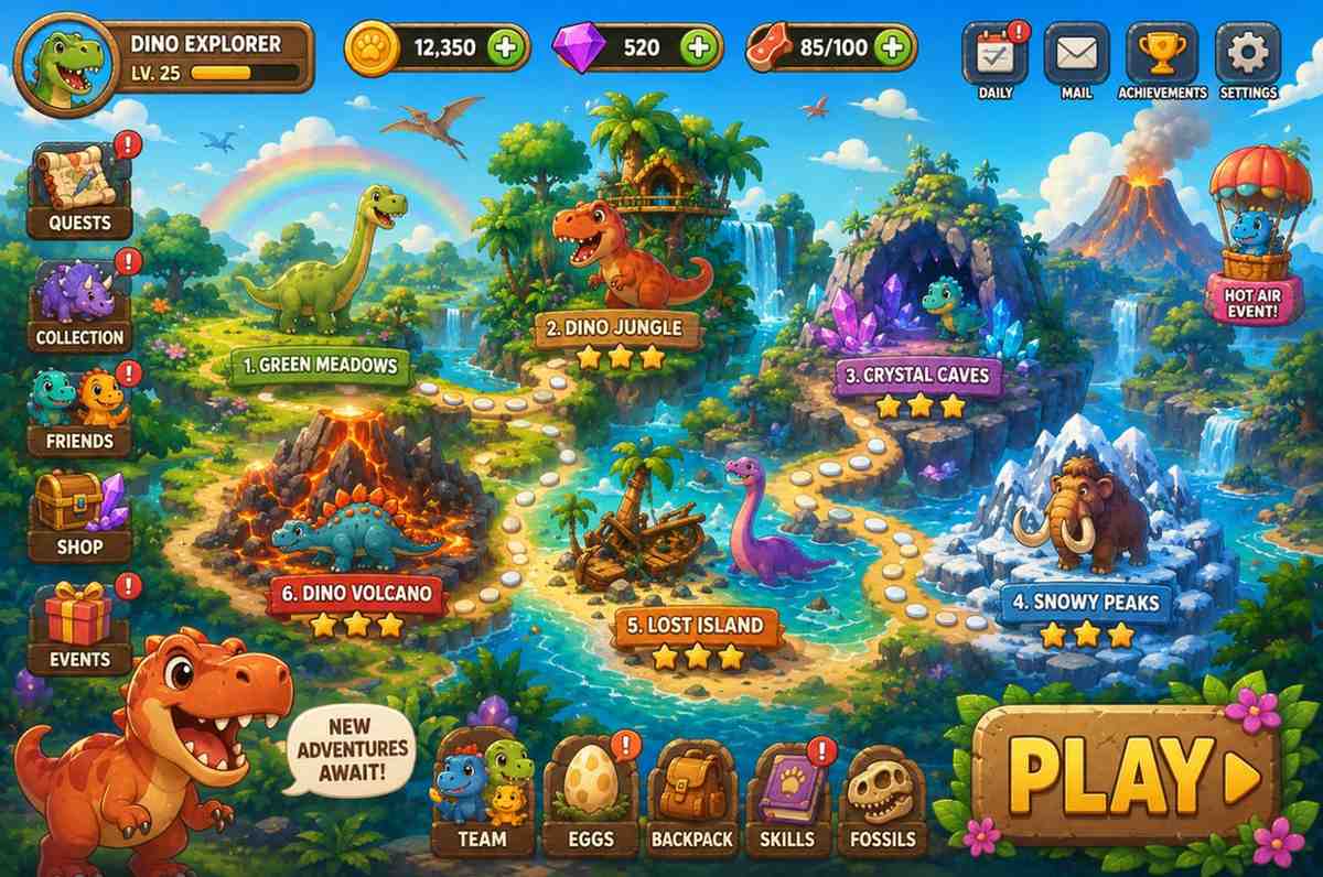 Dinosaur Game Continues Winning Casual Players Worldwide